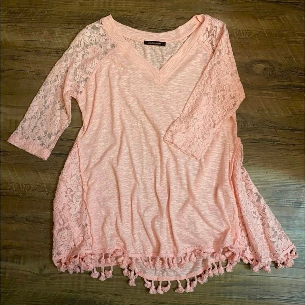 Light pink top